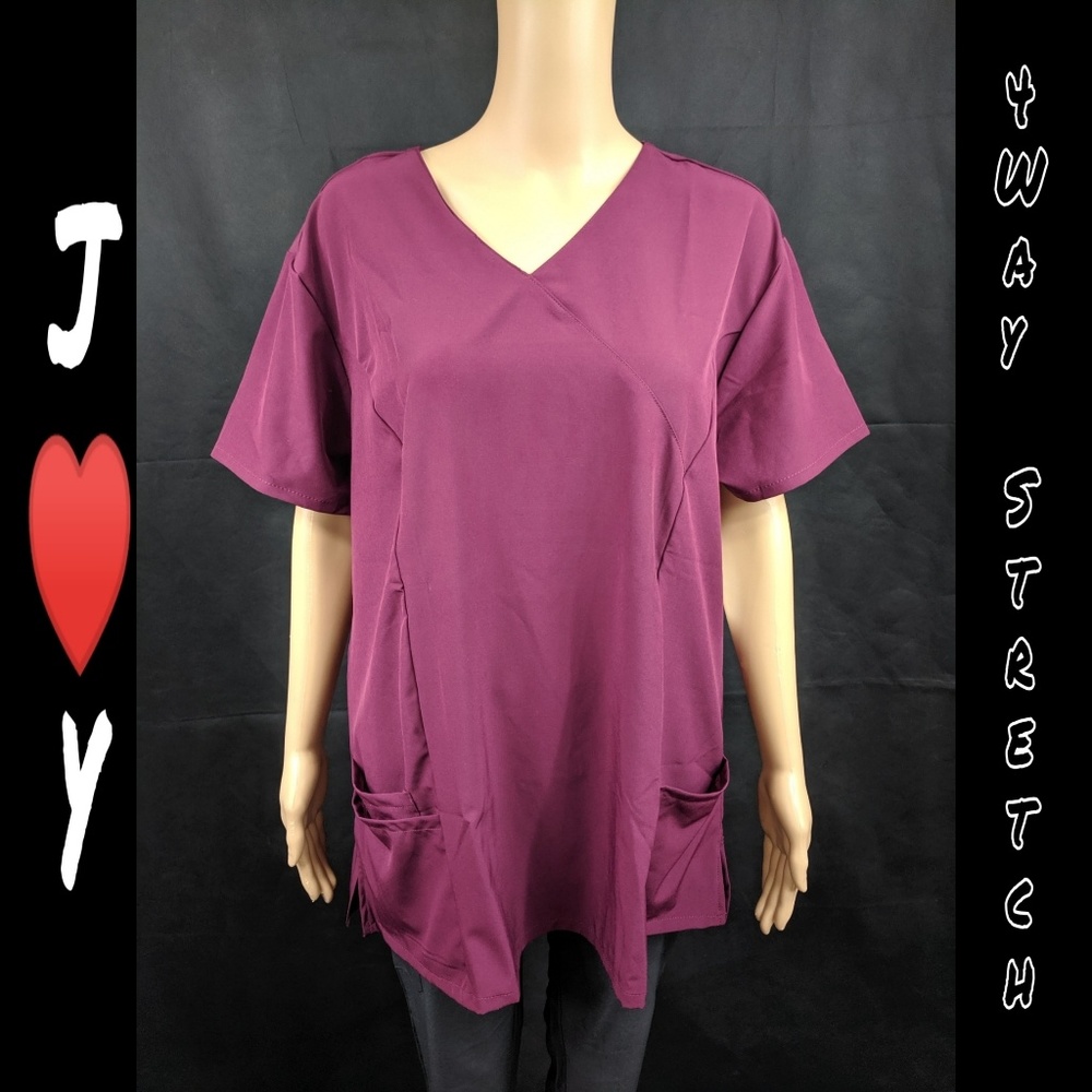 🏪 SUPER COMFORTABLE & FUNCTIONAL JOY SCRUB TOP 🏪
